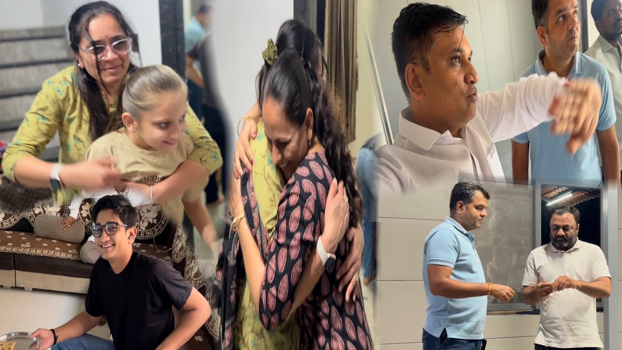 લંડનથી આવ્યા મહેમાન તેમને મળવા ગયા અને પ્રોગ્રામ પણ કર્યો.ગીરીશભાઈના ફ્લેટમાં કામની માહિતી લીધી.