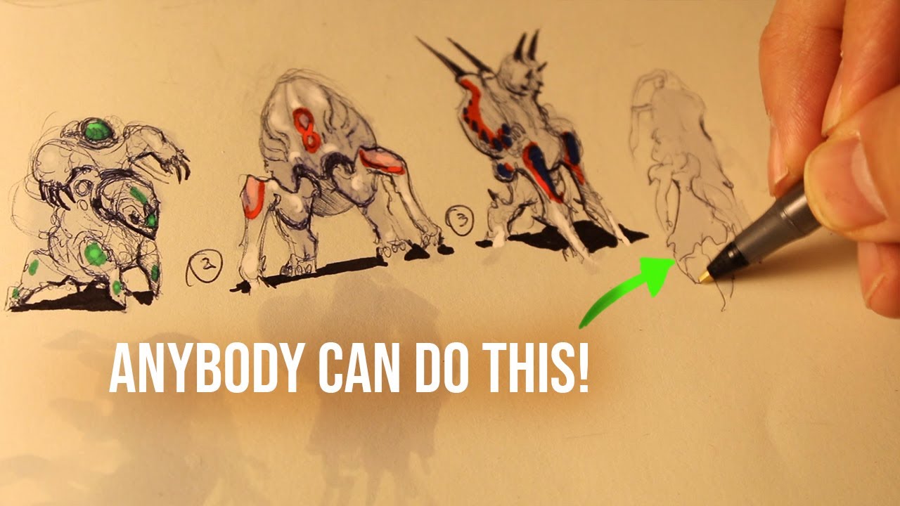 How to Enjoy the Sketching Process! - YouTube