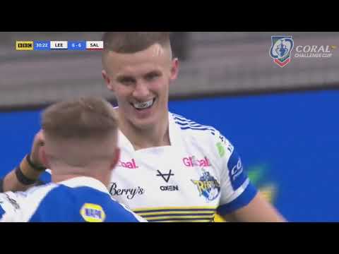 Highlights | 2020 Coral Challenge Cup Final | Leeds Rhinos 17-16 Salford Red Devils