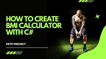 How to create bmi calculator with c#