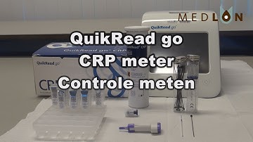 CRP quick read go controle meten