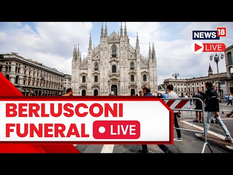 Berlusconi Funeral Live | Italians Pay Respects To Former PM Berlusconi On His Funeral | News18 Live