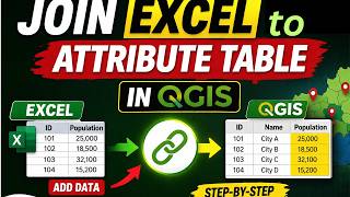 Lesson 21: How to Join Excel to Attribute Table in QGIS (Step-by-Step for Beginners)