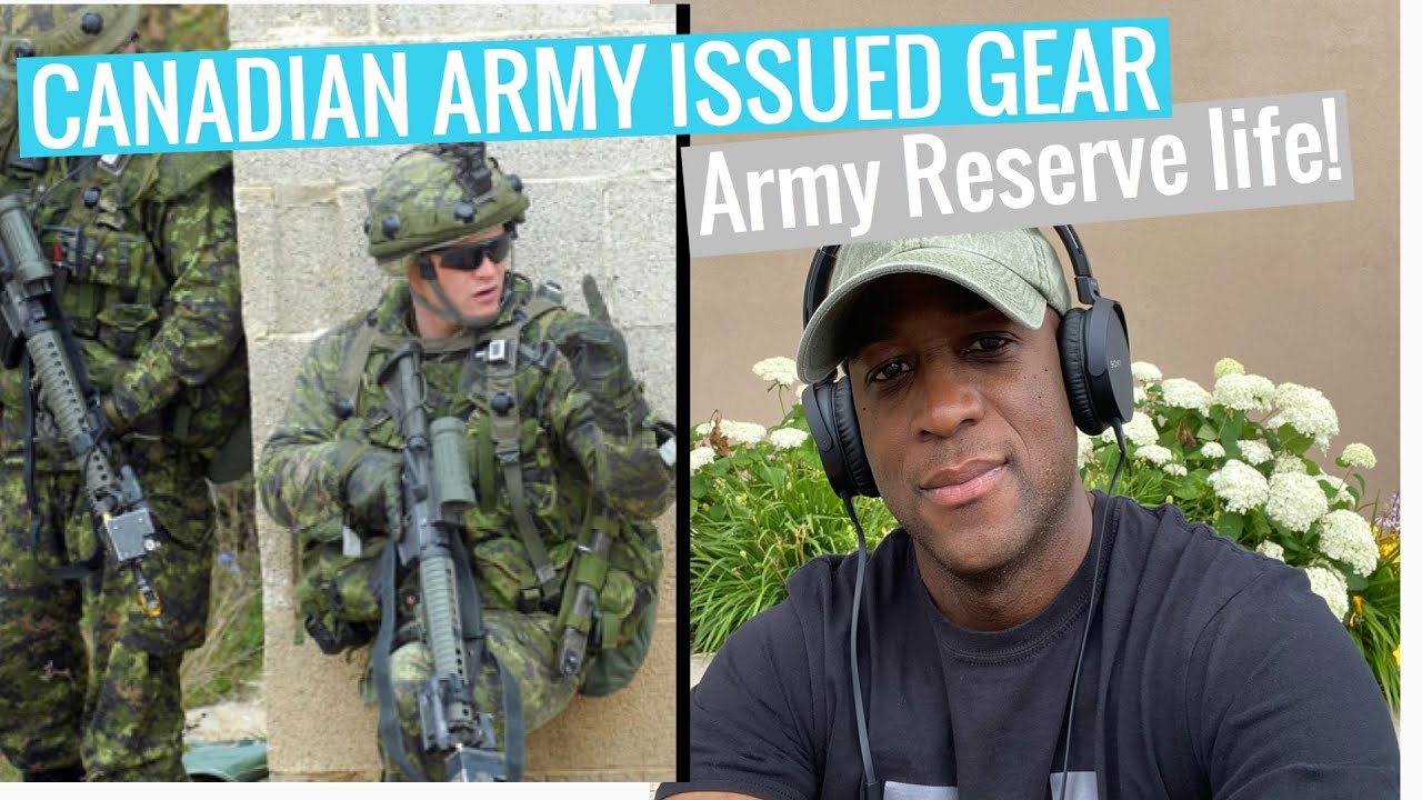 Army Issued Gear/ Canadian Army Reserve 