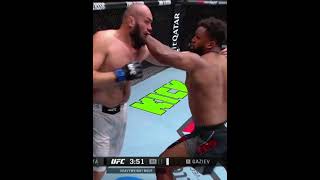 UFC Qatar - Shamil Gaziev vs Waldo Cortes-Acosta Highlights 🥶