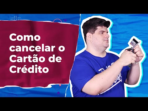 Vídeo: Como Fechar Um Cartão De Crédito