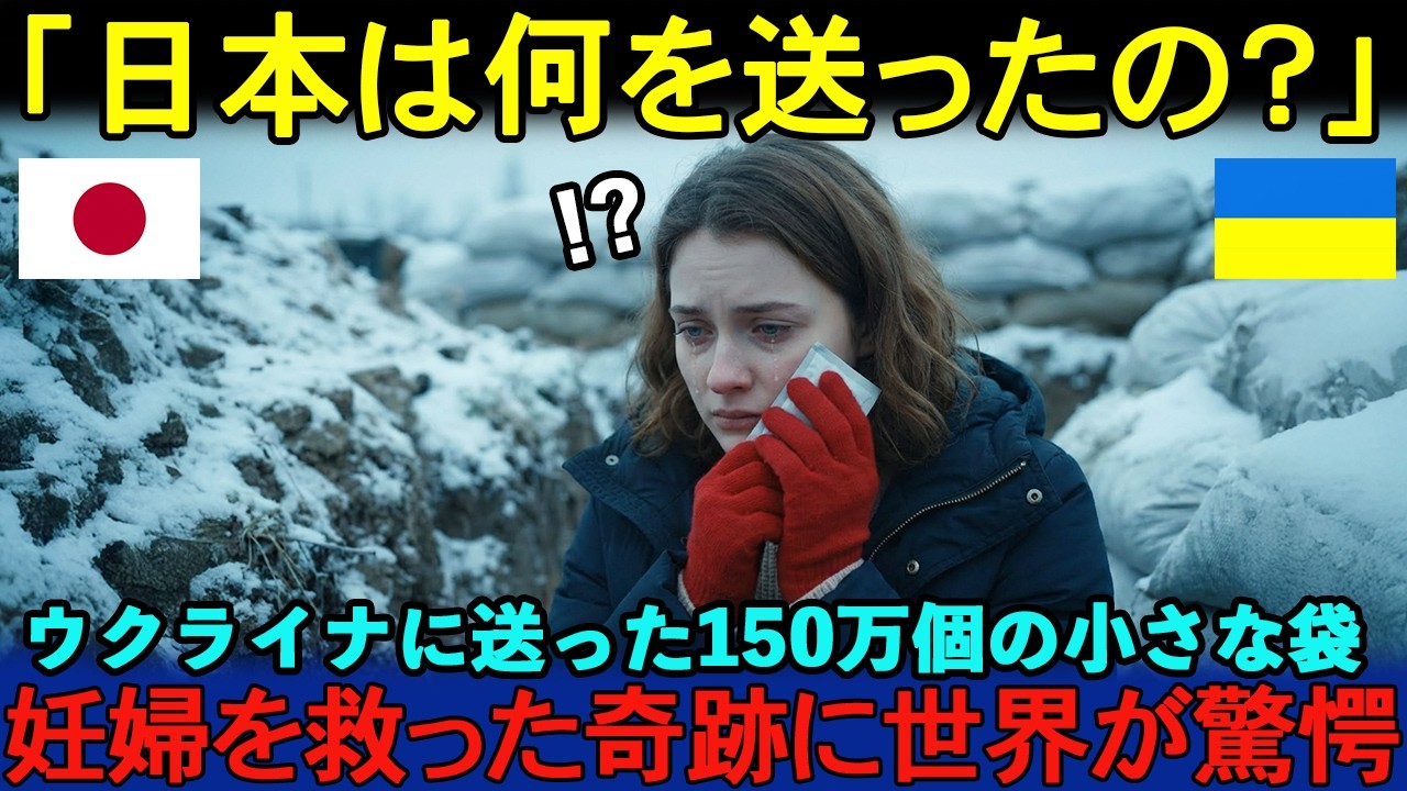 【海外の反応】日本が送った