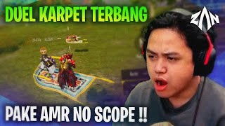 Kapten Duel Karpet Terbang Pake AMR No Scope !! | PUBGM Indonesia