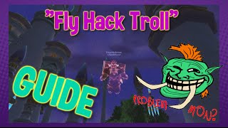 World of Warcraft: Fly Hack (TROLL/TRICK)