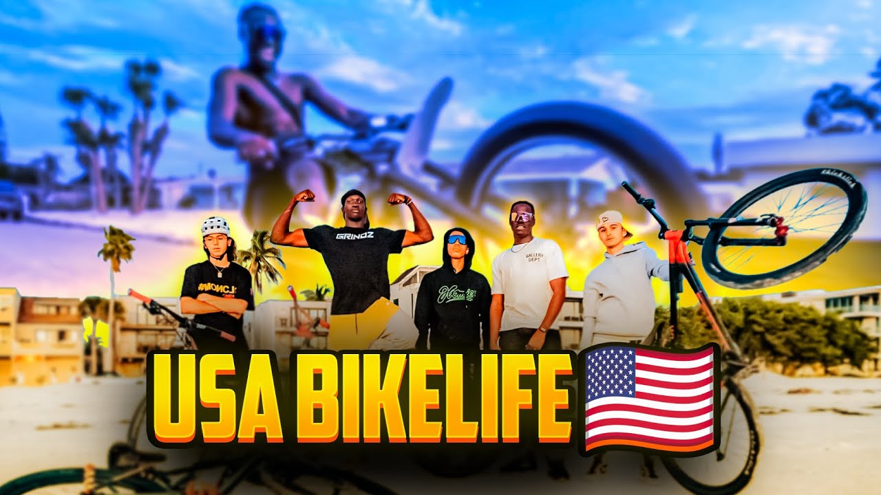 LE RÊVE AMÉRICAIN !! COLLECTIVE BIKELIFE TRIP