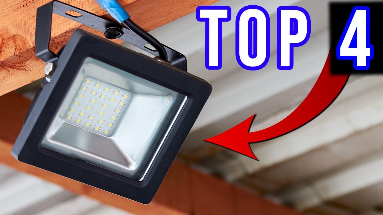 Quel Projecteur Led Extérieur Choisir? TOP 4, Comparatif