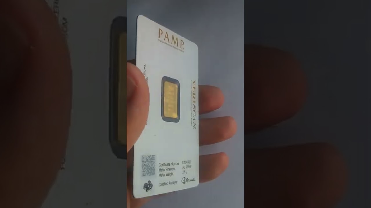 Suisse 2.5gram Fine Gold 24 Karat