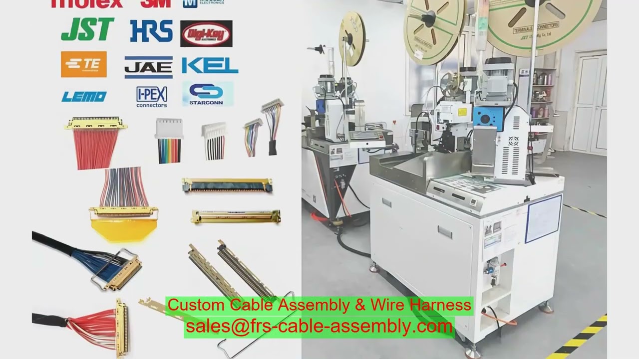 Завод кабельных жгутов I-PEX 20374-R40E-31 Микро-коаксиальный кабель Заказной CABLINE-SS разъем 40pi