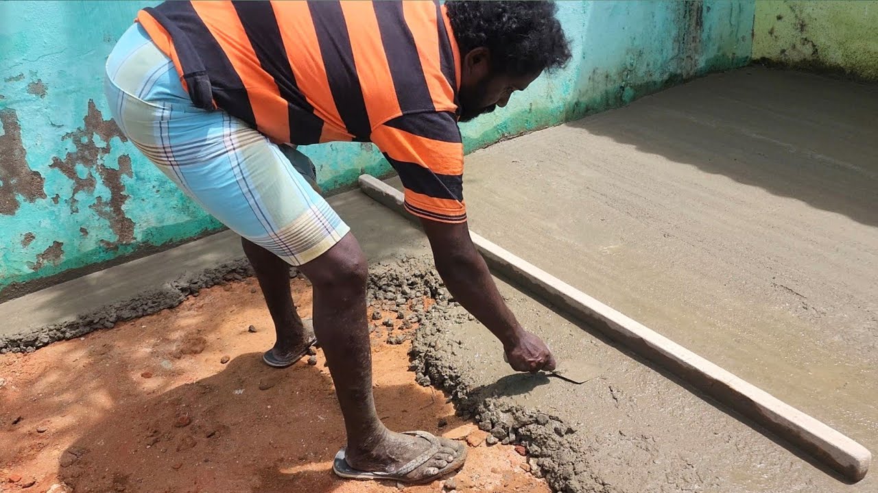 WoW! Magnificent Strongest Flooring Plain cement concreteSand and