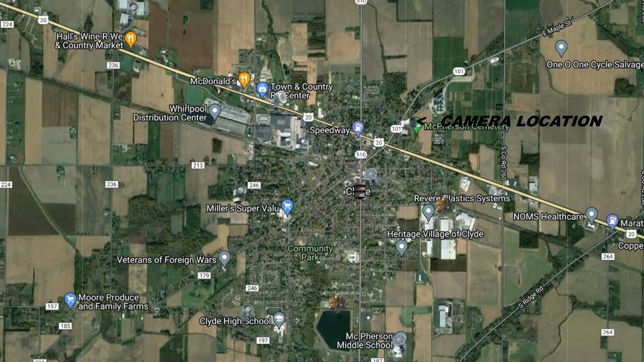 EXTREMELY SCARY Siren Ambience in Alert & Attack | Clyde, OH. 2-1-14 [REUPLOAD]