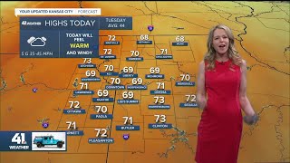 Near record warmth in Kansas City
