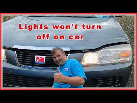 Fix for lights that won&rsquo;t turn off on car