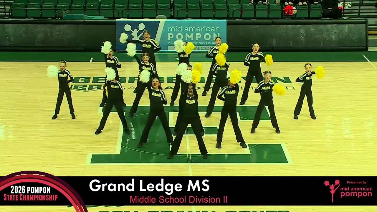 2026 Grand Ledge Middle School State Champions 