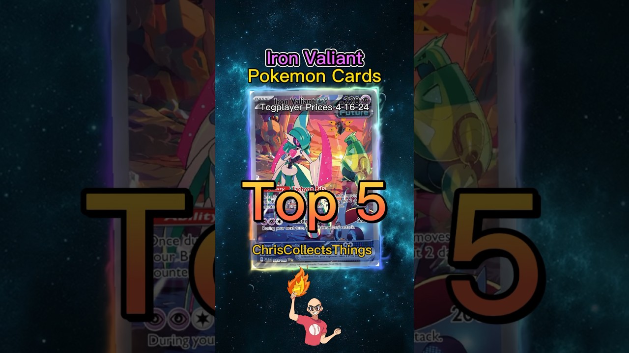 Top 5 EXPENSIVE Iron Valiant Cards 👀 