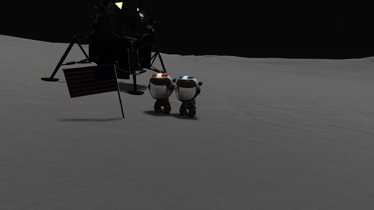 apollo 11 lunar module landing