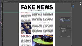 InDesign - Placing Images and Using Text Wrap Profile