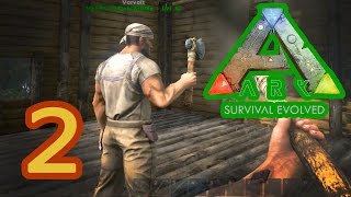 ARK: Survival Evolved #2. Дом на скале.