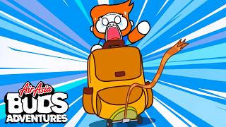 One Step From the Top… or the Bottom 💥 | AirAsia Buds Adventures  ✈️🌏 | Fun Cartoons for Kids