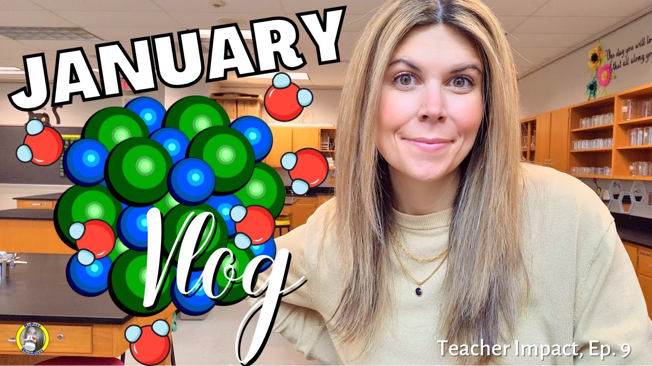 January 2025 Vlog - IMF Stations and AP FRQs | Teacher Impact - Episode 9 | MsRazz ChemClass