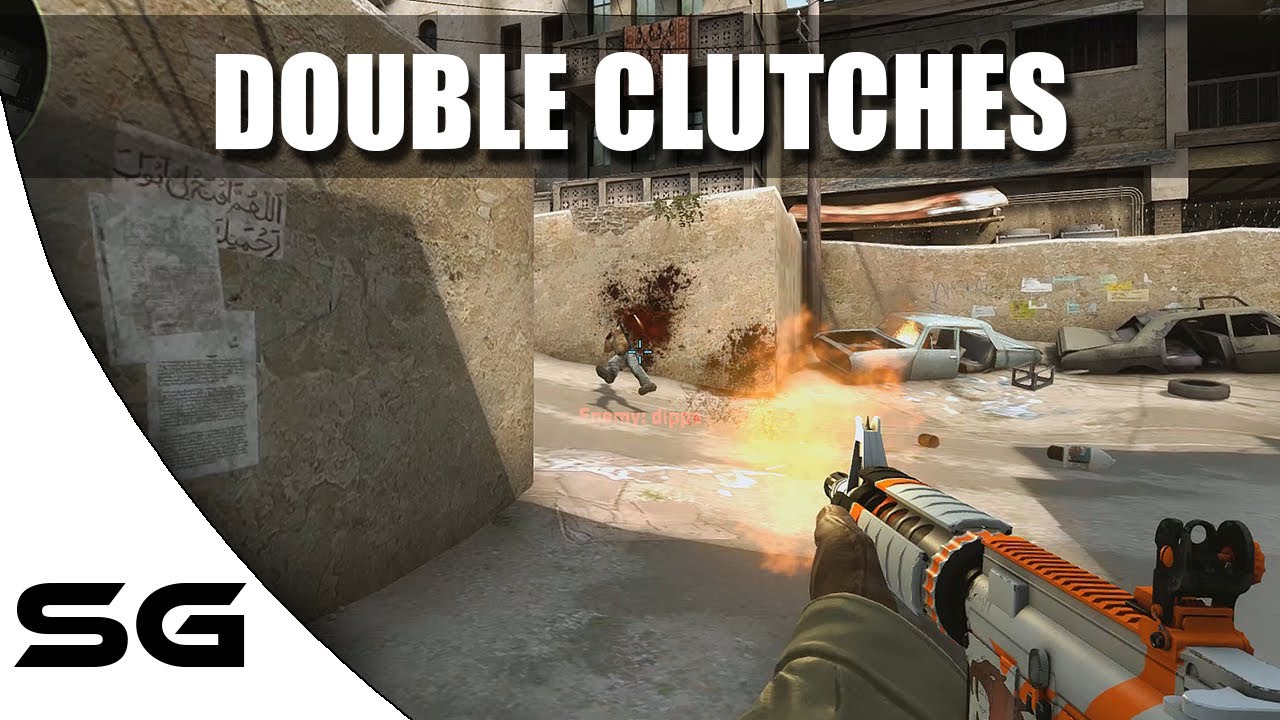 DOUBLE CLUTCHES! - CS:GO (1080p HD Gameplay) - YouTube