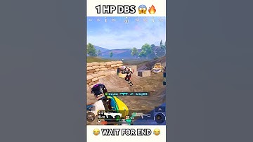 1 HP😱DBS 🔥Wait For End🤬#viral #bgmi #pubgmobile #pubg #gaming #shorts #short #clutch #funny #wow