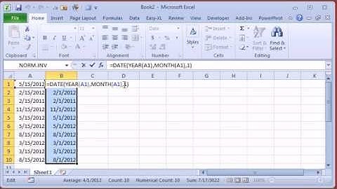 CFO Learning Pro - Excel Edition - June 4, 2012 - Calculate The Last Day of the Month