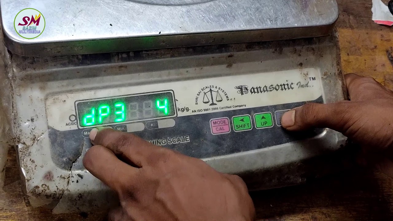 Electronic weighing machine Calibration Easy At Home YT 6 YouTube