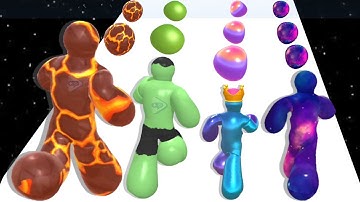 Blob Fast Runner - All Levels 1-18 Gameplay Android iOS