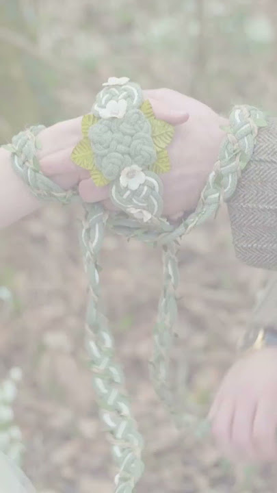 How to tie a handfasting cord - Infinity Knot and Decorative Knot