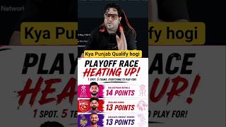 Kya Punjab Qualify hogi | 4th Team kon aayegi #ipl2026 #ipl #cricket #cricketnews #pbks #kkr #rr