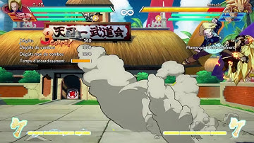 Android 18 : 6,6k Combo Beam Assist Corner - Dragon Ball FighterZ