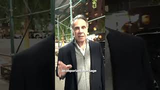 Andrew Cuomo seen for first time since mayoral loss #shorts
