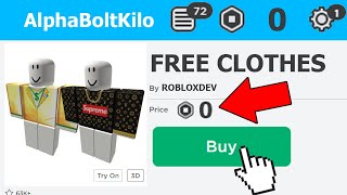 New How To Get Free Clothes Or Shirts In Roblox Any Shirt You Want Youtube - shirt free clothes on roblox