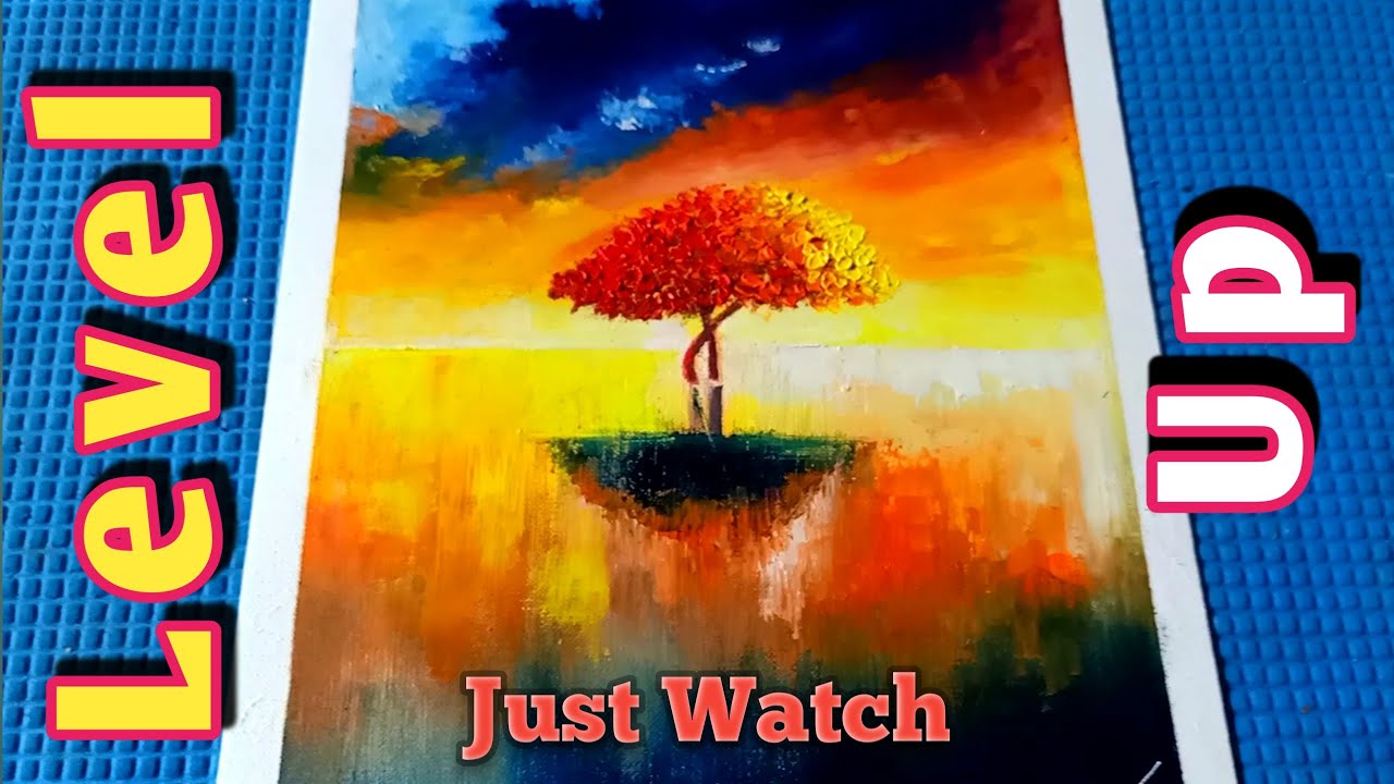Oil Painting Landscape Tutorial For BeginnersDramatic Sky Oil