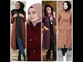 اجمل موديلات جواكت شتوي للبنات المحجبات |hijab fashion