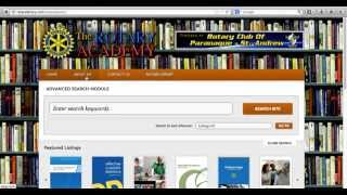 How to use the rotary academy library screenshot 5