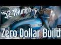 Zero Dollar Build 1952 Triumph Thunderbird "The Rainmaker"