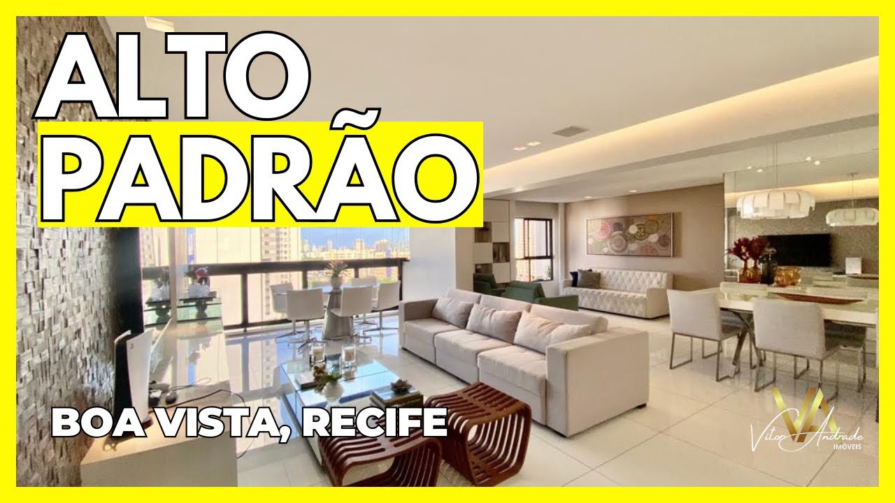 Apartamento LINDO de ALTO PADRÃO na Boa Vista, Recife 😳