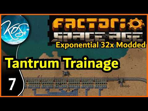 Tittilating Trainage - 7 - Factorio 32x Exponential Science (Space Age DLC, MP multiplayer)