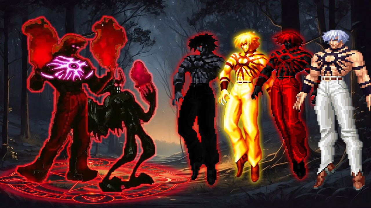 [Mugen KOF] Valmer Rugal Vs Iori Yagami Team - YouTube