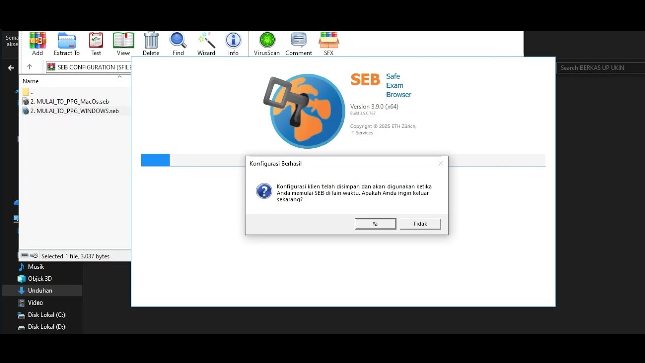 Seb File Installer CARA INSTALASI SEB UNTUK PPG - YouTube