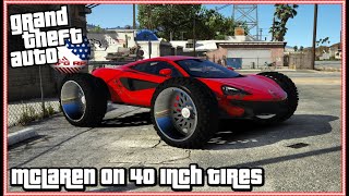 GTA 5 ROLEPLAY | MCLAREN ON 40' TIRES! TAKES ON CHALLENGES! | EP. 1060 | AFG | CIV