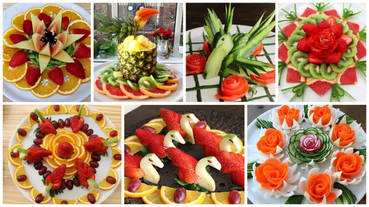10 Super Fruit & Vegetable Decoration Ideas Gaye Holud's Fruits