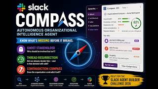Slack Compass — Know What's Missing Before It Breaks | Slack Agent Builder Challenge 2026