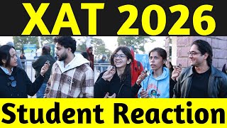 XAT 2026 Student Reaction | XAT 2026 Exam Analysis | XAT 2026 Difficulty Level | XAT Paper Review